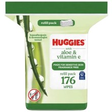 Wipes Huggies Re-fill 176wipes