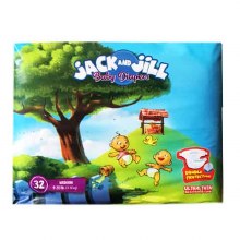 Jack And Jill Pampers Med 32pk