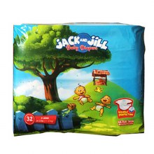 Jack&gill Diaper Exl 32pk