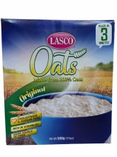Lasco Rolled Oats 500g (12cs)