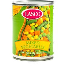 Lasco Mix Veg Sml 241g (24cs)