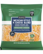 Mex 4 Cheese Blend Pk 48oz