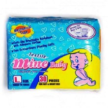 Mine  Pampers Lrg 30pk (8cs)