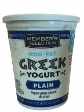 Nonfat Greek Plain Yogurt 907g