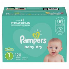 Pampers #1 (120 In Box)