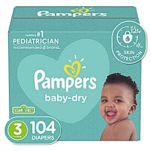 Pampers #3 (104 In Box)