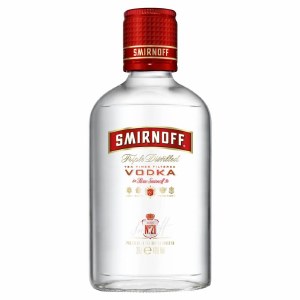 Flask Red Vodka 200ml (48cs)
