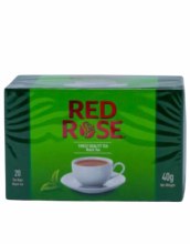 Red Rose Teabag 40g (50cs)