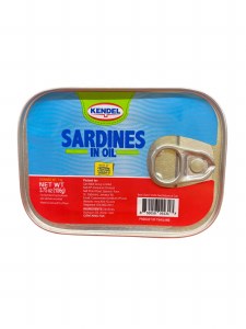Kendel Sardine Oil 106g 24cs