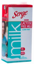 Serge Lactose Free Milk 1lt