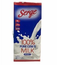 Serge Milk 1lt (12cs)