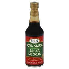 Grace Soya Sauce Spicy 10oz