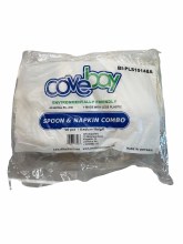 Covebay Spoon&napkin  Combo