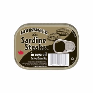 Brunswick Sardine Steaks 106g