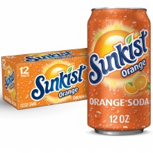 Sunkist Soda 12oz 12cs