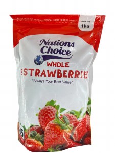 N.Cfruit Strawbery 1kg 10cs