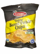 Nat Yellow Sweet Chip 35g 60cs