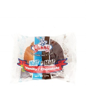 Yummy Half N Half Cake 140g