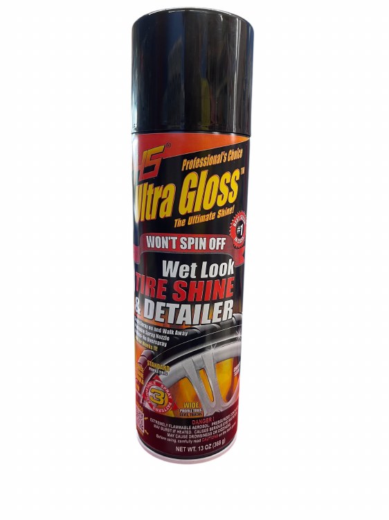 Hs U/gloss Tire Spray 13oz