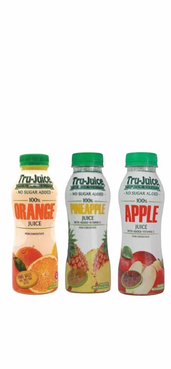 Tru-juice  100% 340ml (10cs)