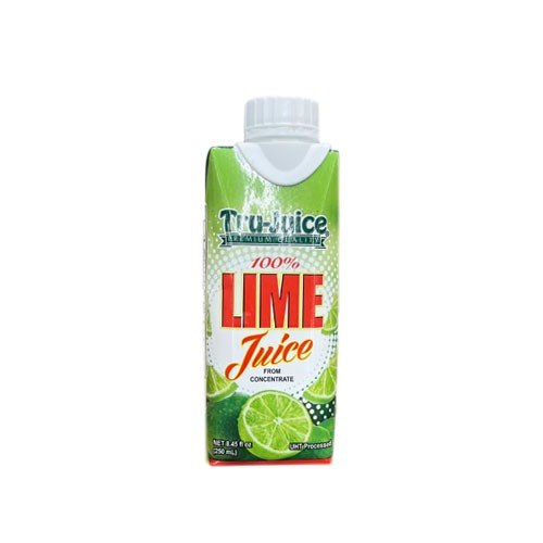Tru J 100% Lime Juice 250ml 24