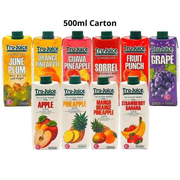 Tru Juice 100% 500ml (12cs)