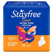 Stayfree Ultrathin Ww 16pk 8cs