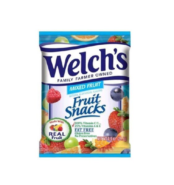 Single Welch Snacks Pk 22.7g