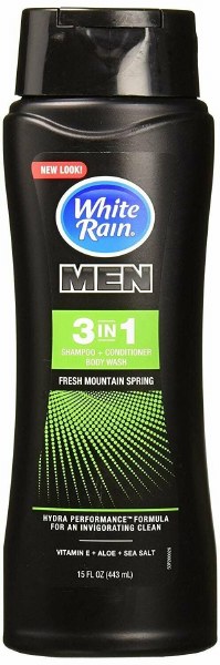 White Rain 3in1 Body Wash 15oz