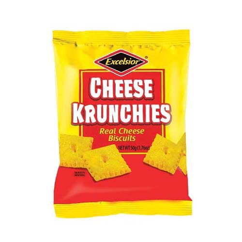 Xclr Cheese Krunches  50gm