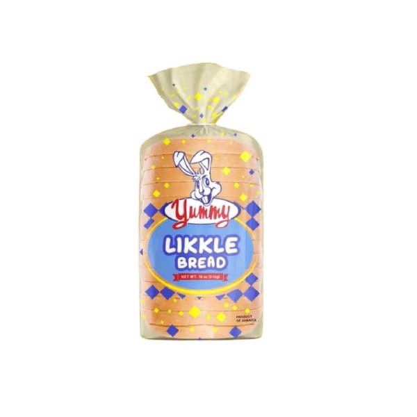 Yummy Likkle White Bread (510g
