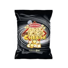 National Zesty Popcorn 25g 60c