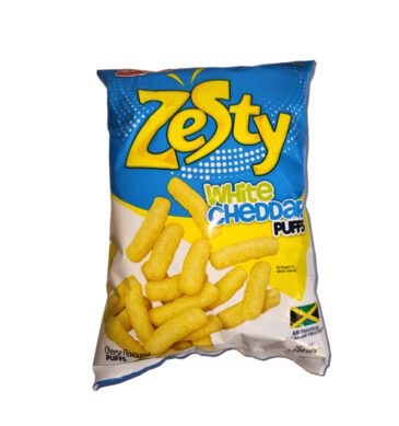 Zesty White Cheddar Puff 50g