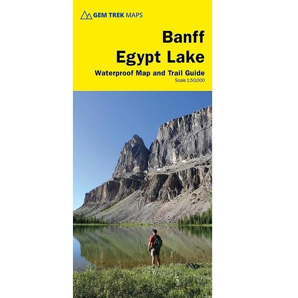 Banff Egypt Lake Map