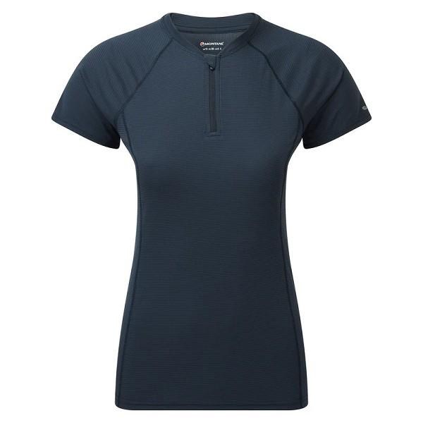 Dart Nano Zip T-Shirt - Womens