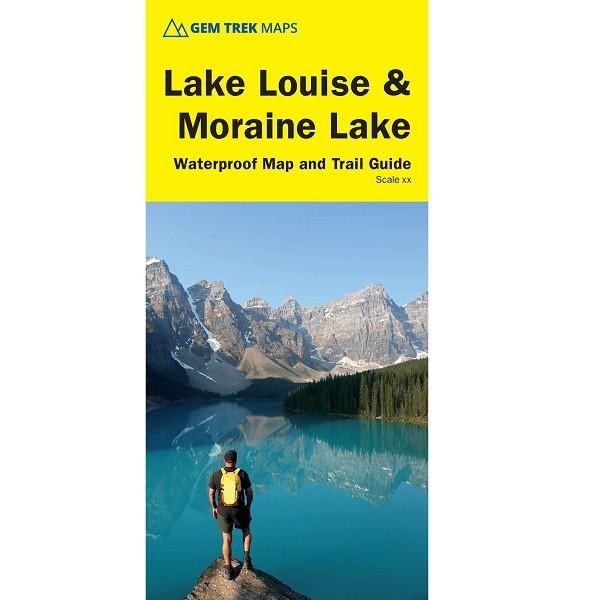Lake Louise - Moraine Lake Map