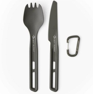 Frontier UL Cutlery Spork and Knife Set