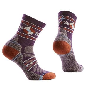 Hike Light Cushion Retro Floral Socks Women