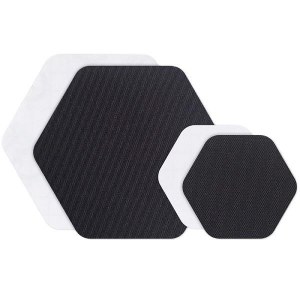 Tenacious Tape HEX Patches Black Clear