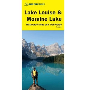 Lake Louise - Moraine Lake Map