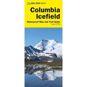 Columbia Icefield Map