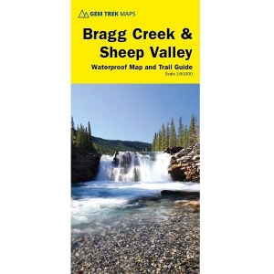 Bragg Creek and Sheep Valley Map