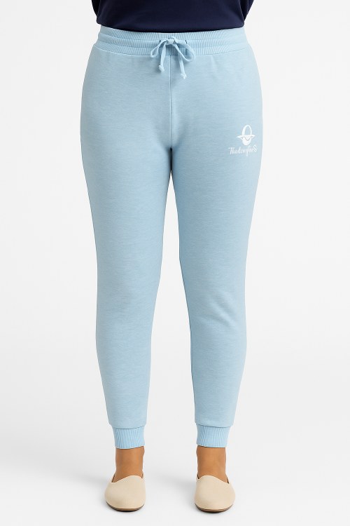 Sky Blue Hacci Jogger L