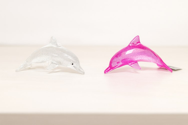 Acrylic Dolphin 3/asst
