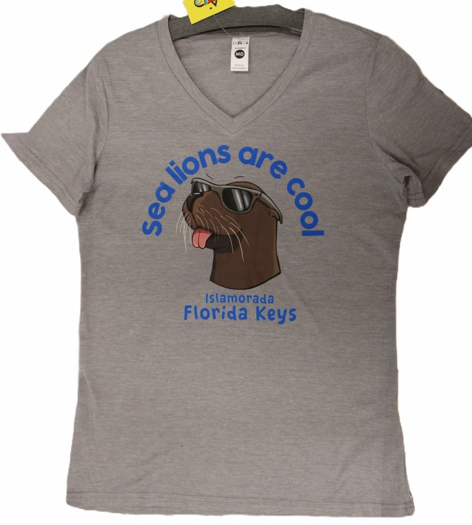 Cool Sea Lion V-tee S Steel