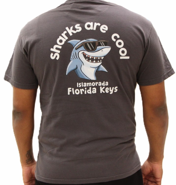 Cool Sharks Tee L Cream