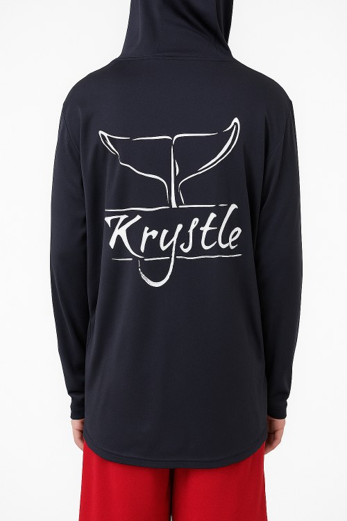 Krystle Hooded Child Xs Navy