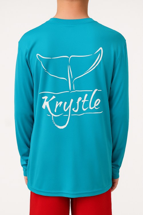 Krystle Child Rashgu Xs Aqua