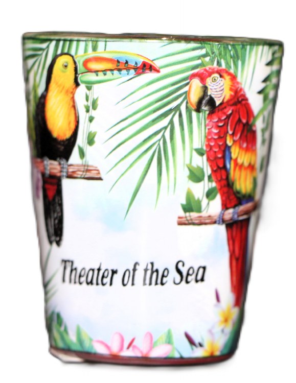 Parrots Shot Glass