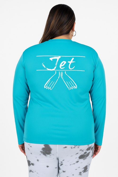 Jet Rashguard Xs Aqua